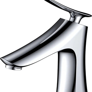 Best Selling sanitary ware single handle hand wash basin faucet Mirror Silver hand wash basin faucets Retro basin faucet