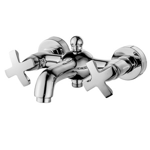 SKL-0420 Wall Mount Faucet Bathtub Tap Wall Mounted Chrome Waterfall Bathtub Faucet Bathroom Bath Faucet