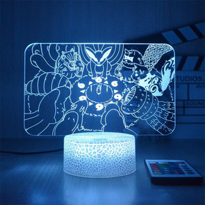 Custom 3d Acrylic Anime Demon Slayer Led Motion Sensor Night Light