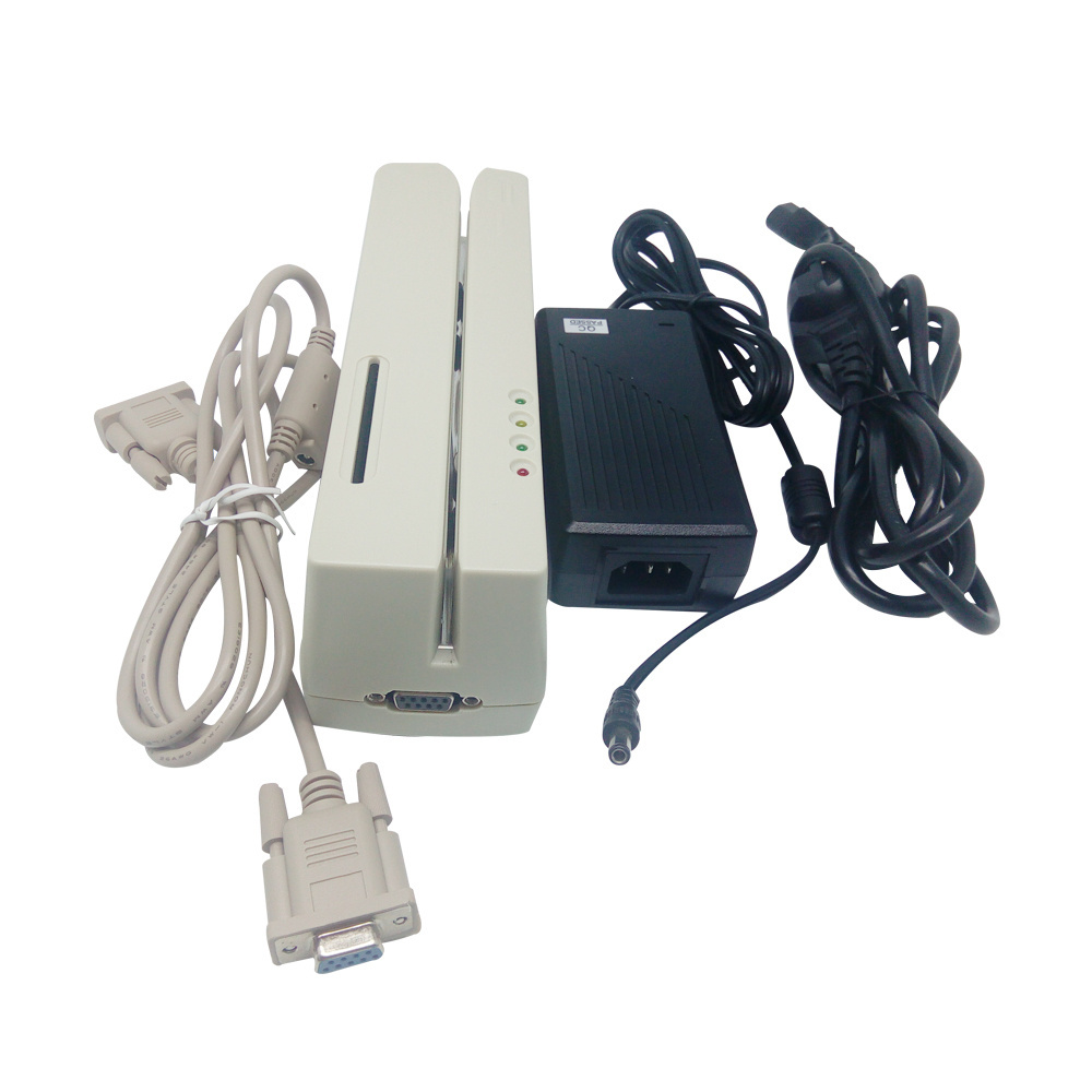 High quality magnetic chip card reader writer, portable mcr 200 emv reader writer