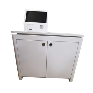 Free Standing Touch Screen Self Service Supermarket Self Checkout Kiosk