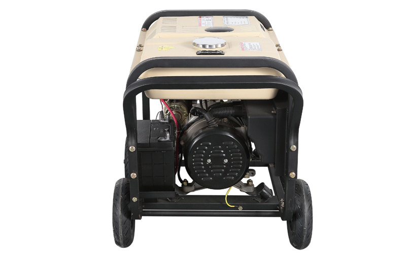 Portable diesel generator with 4 wheels Diesel generator set with CE