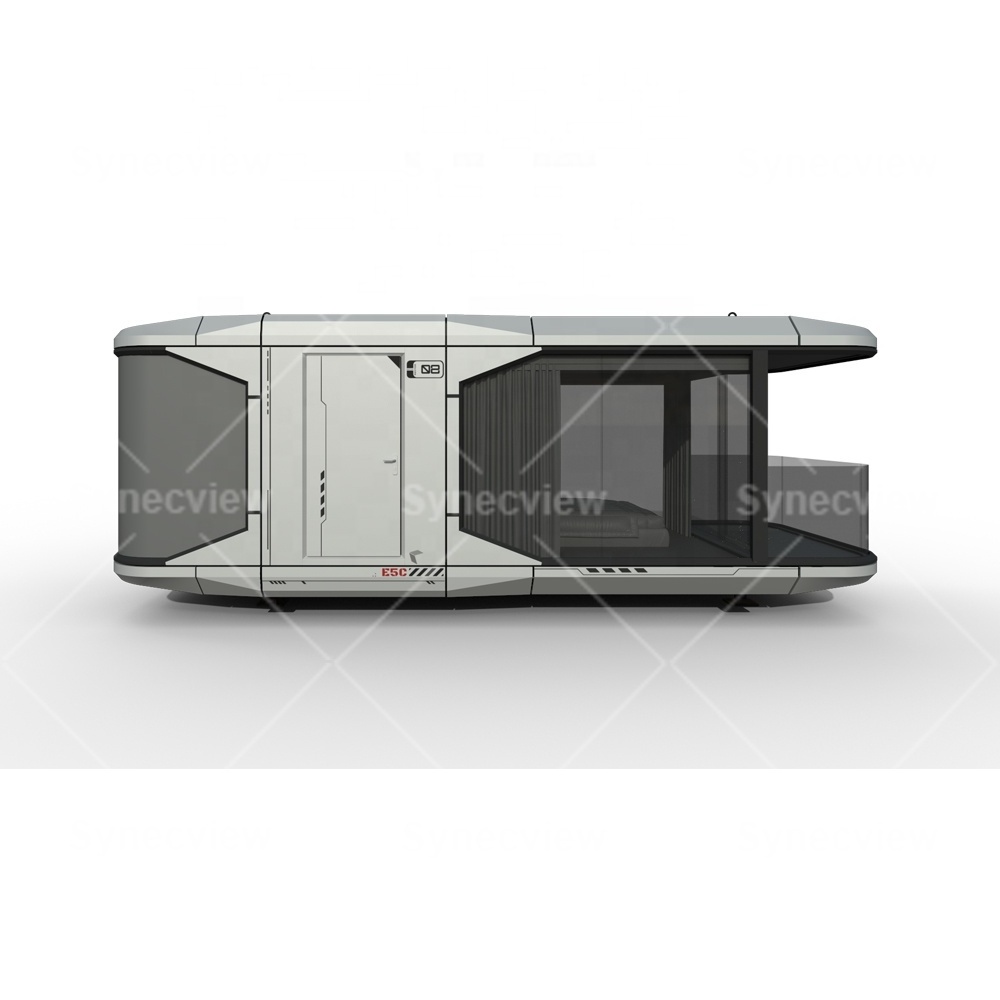 Synecview New design products container smart space capsule cabin House Resorts modular Eco Pod House