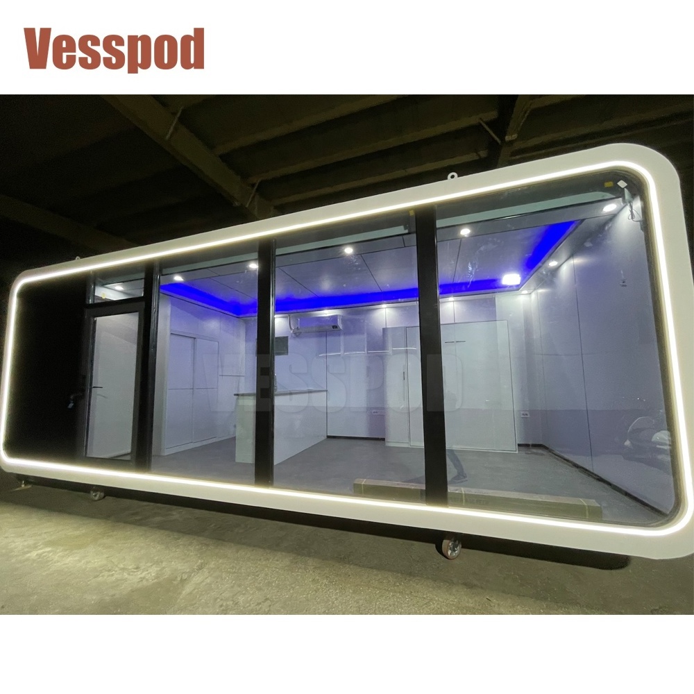 pod house  Modern capsule cabin Hotel Container home sleep pod Outdoor Mobile Tiny house luxury Capsule House