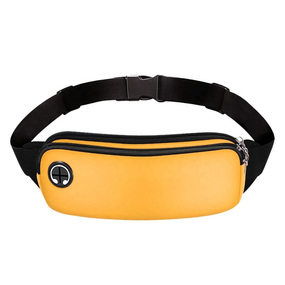 Pillow Shaped Good Capacity Waist Bag Pack For Outdoor Activities Water Resistance Running Belt