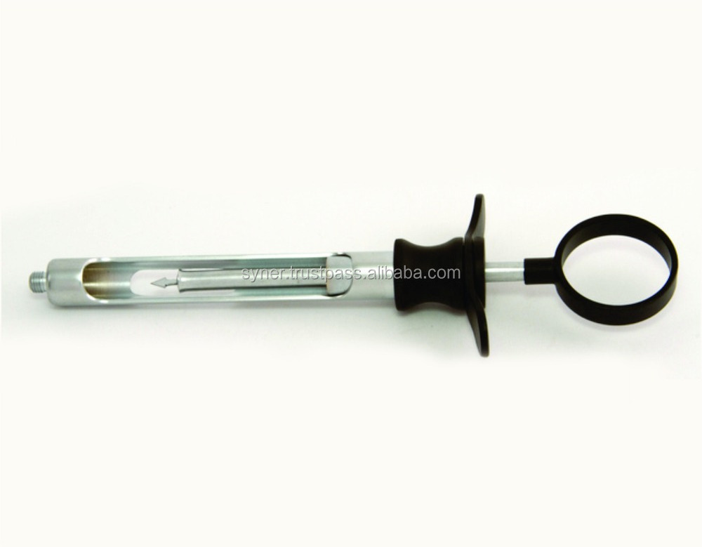 Carpule Type Syringe With Black Suctor/Dental JERINGA CARPULE AROS Cartridge Syringe, Non Folding Type