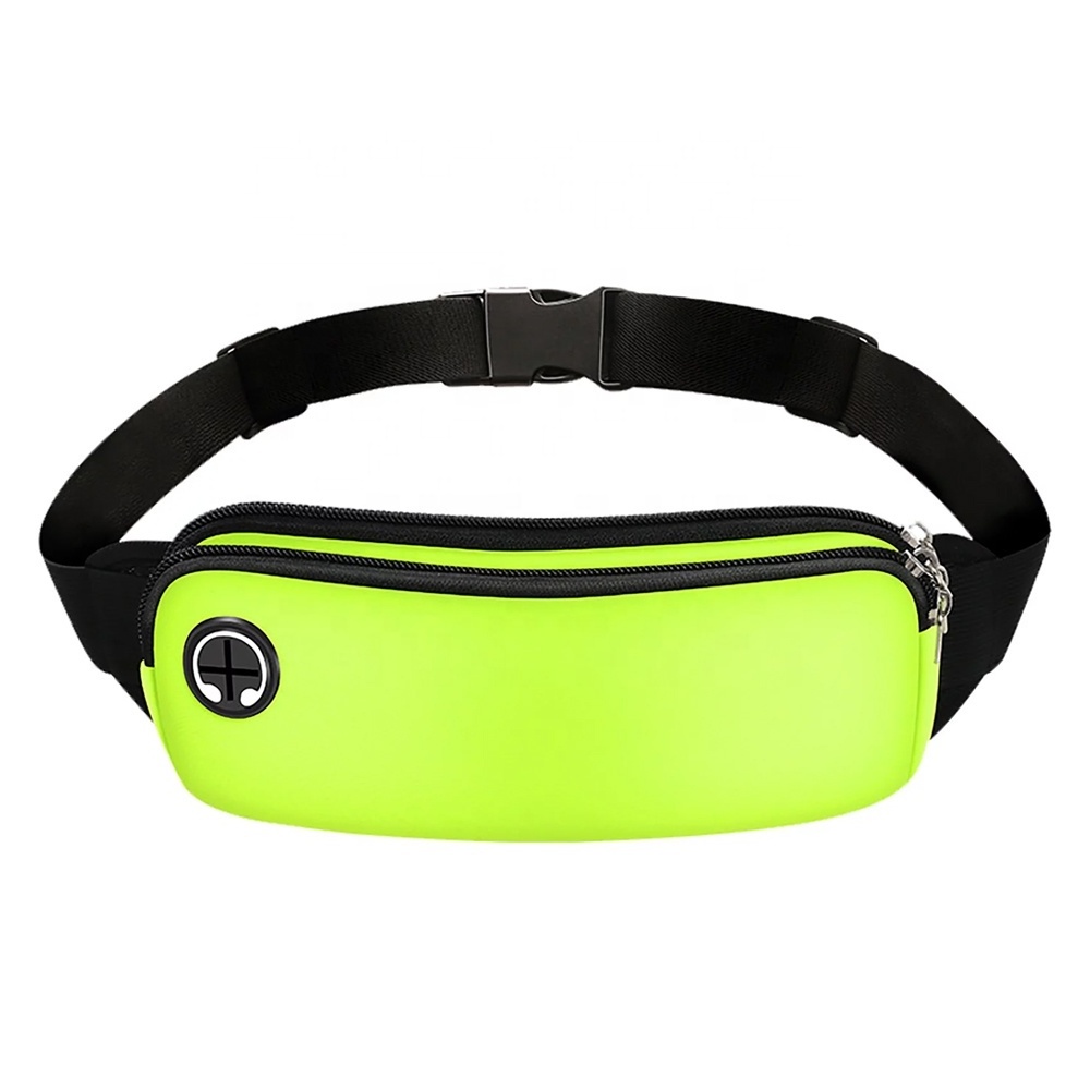 Pillow Shaped Good Capacity Waist Bag Pack For Outdoor Activities Water Resistance Running Belt