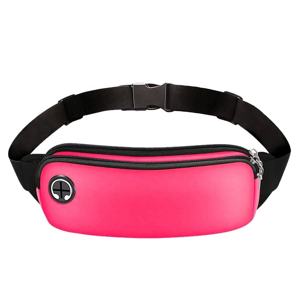 Pillow Shaped Good Capacity Waist Bag Pack For Outdoor Activities Water Resistance Running Belt