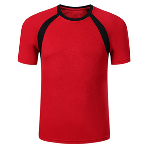 New Arrival Active Wear Gym Fitness Shirt Custom Design Sportswear Breathable Unisex Round Neck T-shirts