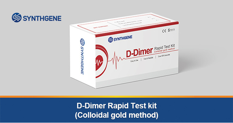 Cardiac Marker One-step Test Kit Medical Reagent D-Dimer Rapid Testing  Kit Cassette Strip