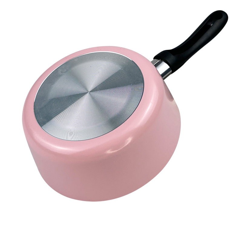 aluminum non stick mini soup pan and pot with handle gas cooker nonstick sauce pan stock milk pan and pot set