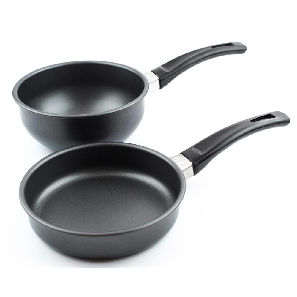 Multi-function round Non Stick iron soup pot mini carbon steel soup pot cooking pot set