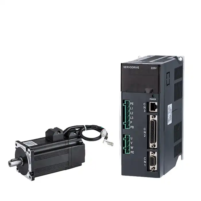 Synmot 130mm  1.5kW Motor Servo Drive+ Servo Motor,100% New And Original 240V Ac Servo Spindle Motor Drive