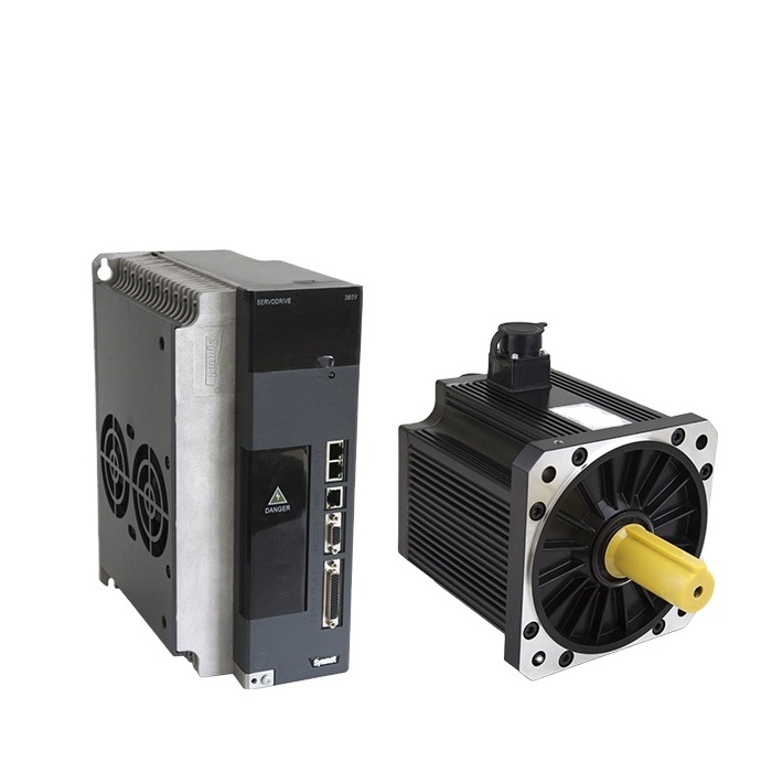 CE 2.3kW to  11kW Servo Motor And Servo Drive Servo System With Brake Option