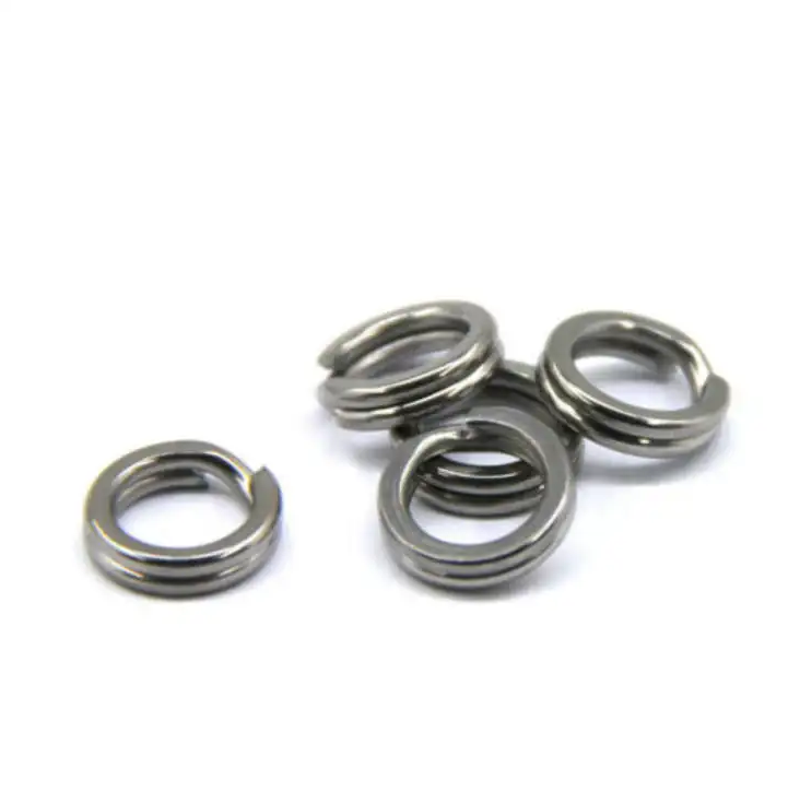 Accessories Stainless Steel Round Rig Ring Link Carp Double Circle