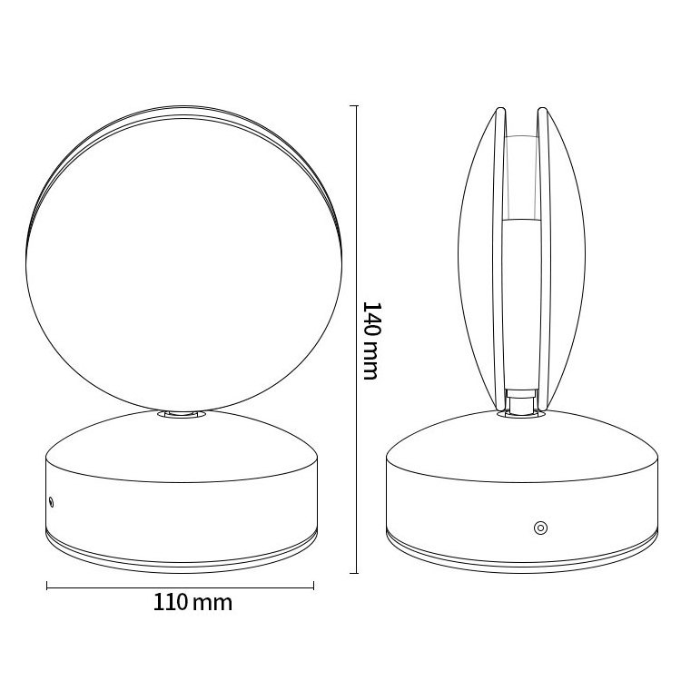 RGB 5W ip65 outdoor indoor led wall lamp 360 degree Window sill Led Trick light 24V wall lamp contour light