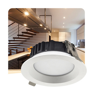 Indoor Commercial Mall Modern Led Downlights Anti Glare Recessed Ceiling Downlight Fixture Dimmable Cob Led Down Light