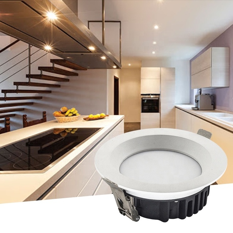 Aluminum high brightness ceiling recessed 15w 20w 30w recessed down light cob led downlight anti glare dimmable downlight