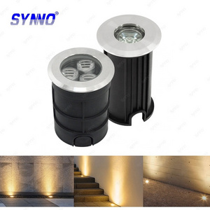 Waterproof ip67 stainless steel outdoor floor recessed deck lighting stair step lamp led underground lamps garden inground light