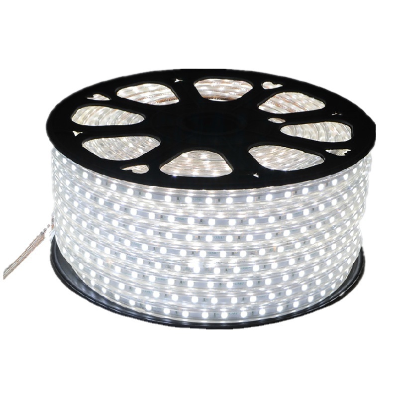 220v 12v Decoration Tira Led Smd 5050 Rgb Christmas Flexible Waterproof Led Neon Flex Rope Light Flexible Strip Light