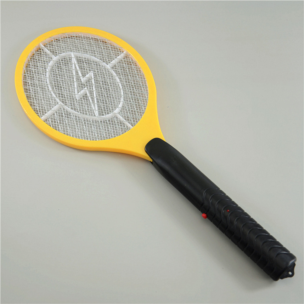 Electric Fly Swatter Fly Zapper Tennis Bug Zapper Racket Battery Powered Zapper Electric Mosquito Swatter Handheld Indoor & Outd