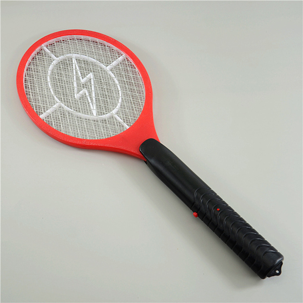 Electric Fly Swatter Fly Zapper Tennis Bug Zapper Racket Battery Powered Zapper Electric Mosquito Swatter Handheld Indoor & Outd