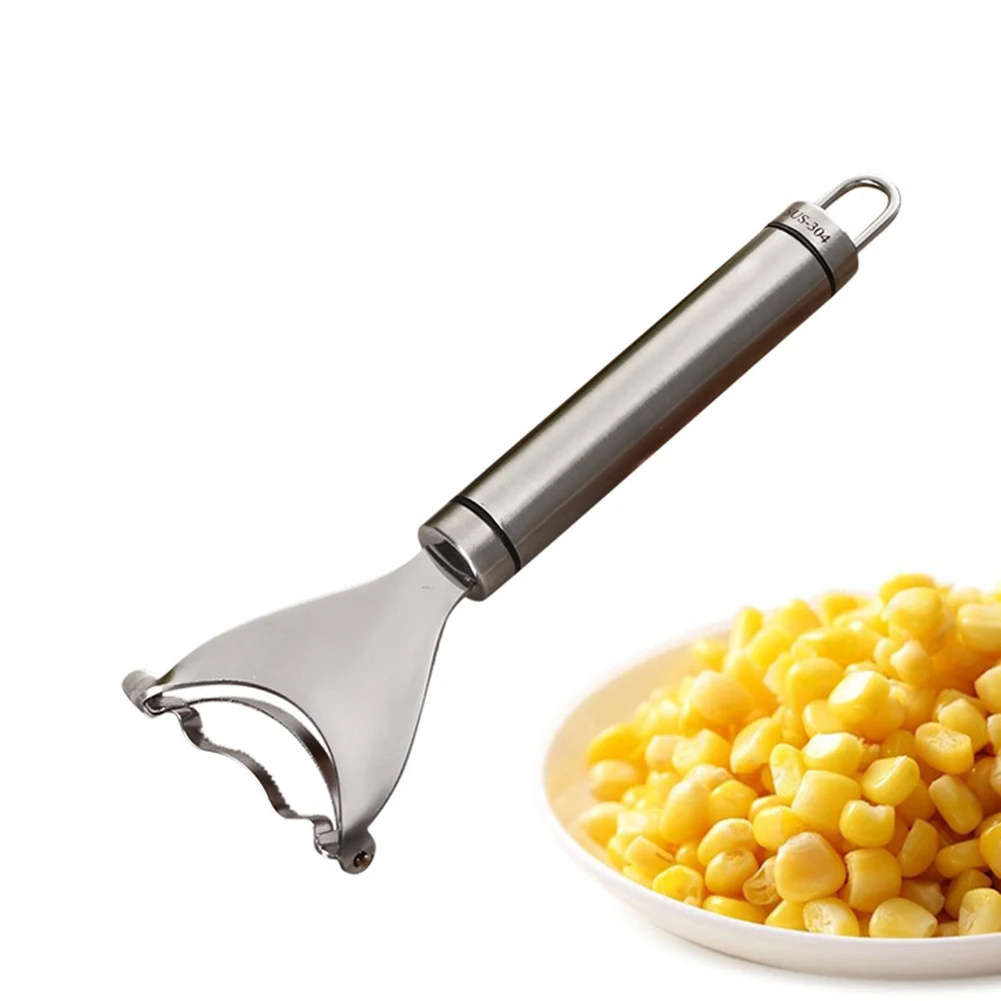 Corn Planer  Stripper Tool Premium Stainless Steel Corn Thresher Cob Remover Tool Quick Corn Cob Remover