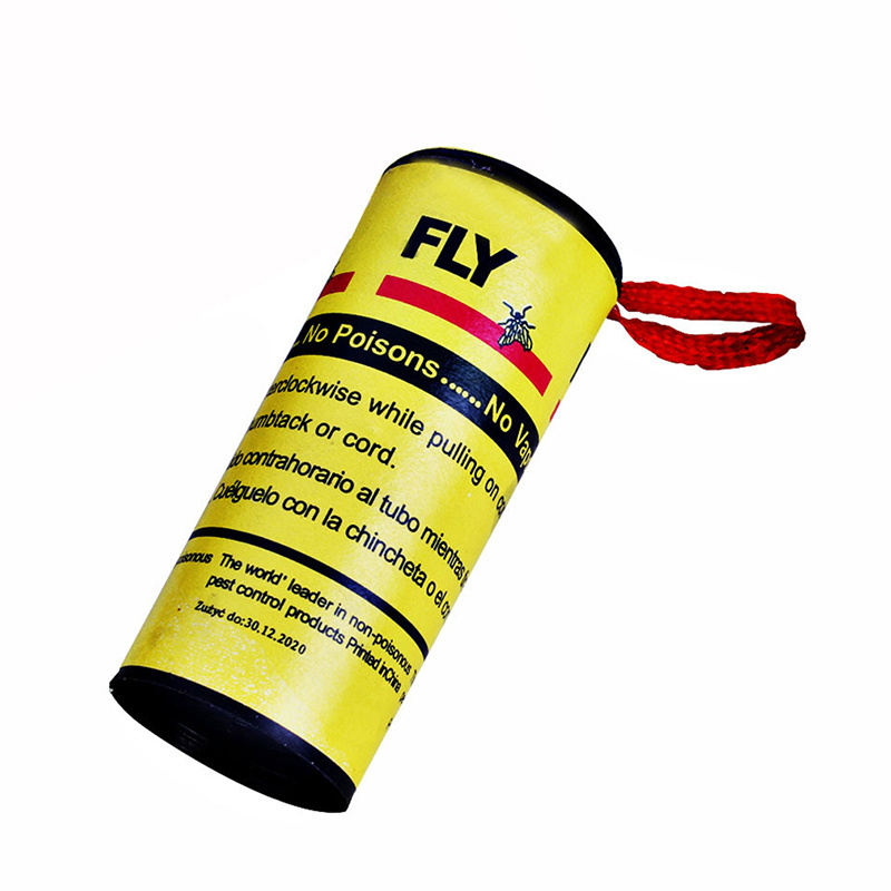 Sticky Fly Ribbons Roll Double Sided flies Paper Strips Insect Bug Home Glue Fly Trap Catcher Bug Mosquito Killer