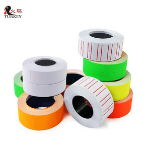 Price Label Tag for MX-5500 / 6600 Price Gun Label Sticker, white and color retail shop price gun label (10 Roll Per Lot)