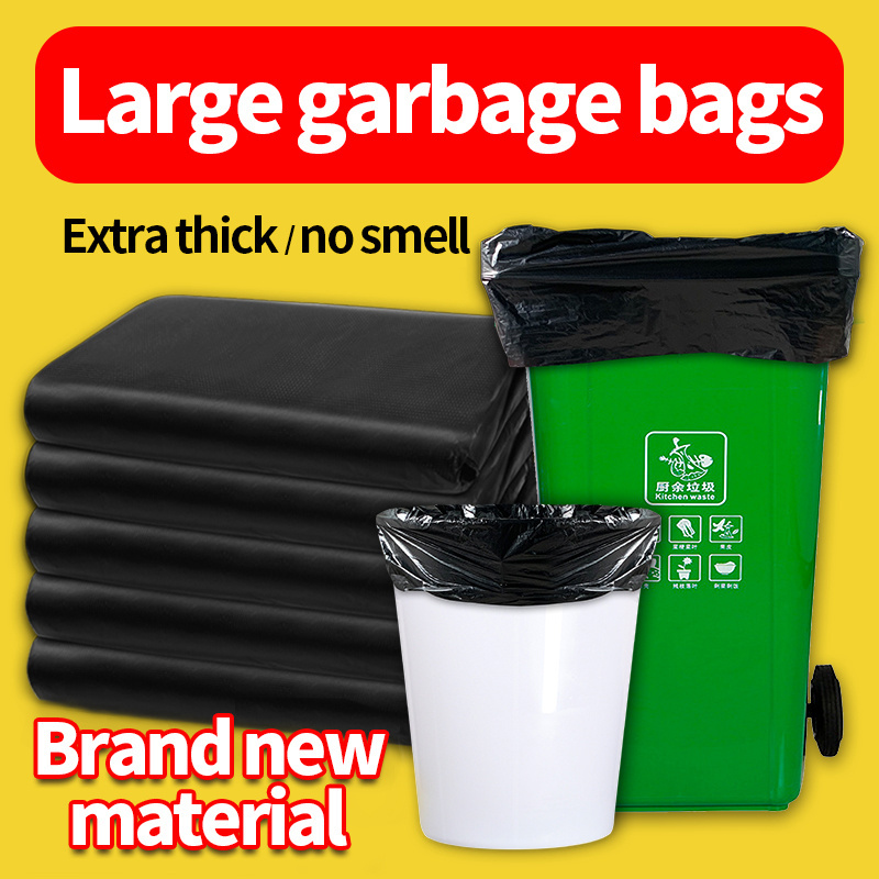 Bathroom Kitchen Garbage Bag Hospital Property Large Plastic Roll Garbage Bag Household Domestic Garbage Bag