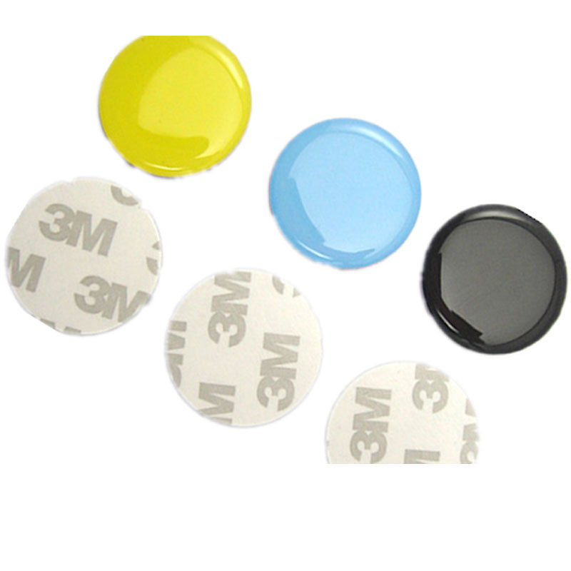 Custom Waterproof ISO14443A 13.56MHz 30mm Epoxy 213 Tag NFC Stickers