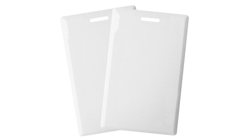 125KHZ clamshell white 26bit Prox Combo Card for employees