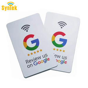 Custom Printing NFC Card 13.56MHz 216 Chip Smart Rfid PVC Card