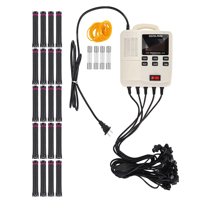 Synteth mini portable 400W salon beauty hair small digital perm dye and curly equipment digital ceramic perm machine