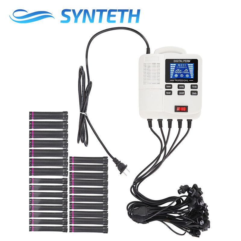 Synteth mini portable 400W salon beauty hair small digital perm dye and curly equipment digital ceramic perm machine