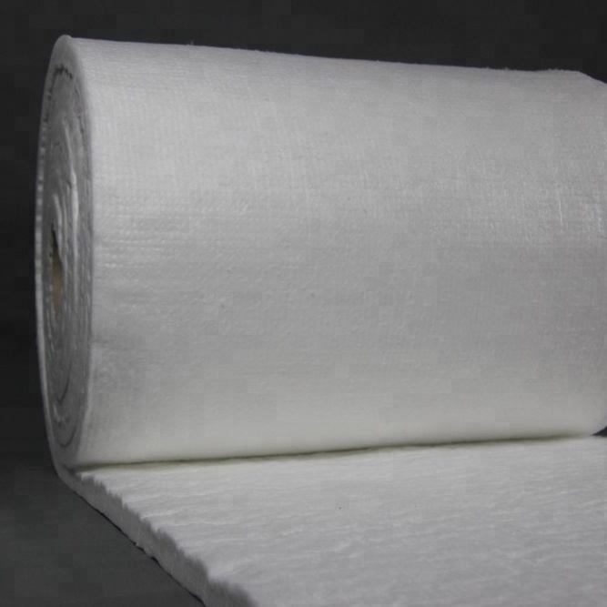 Ceramic Fiber Blanket 1260/1430 Hot Sale Exhaust Pipe Boiler Heat Resistant Aluminum Insulation 1260c Ceramic Fiber Blanket