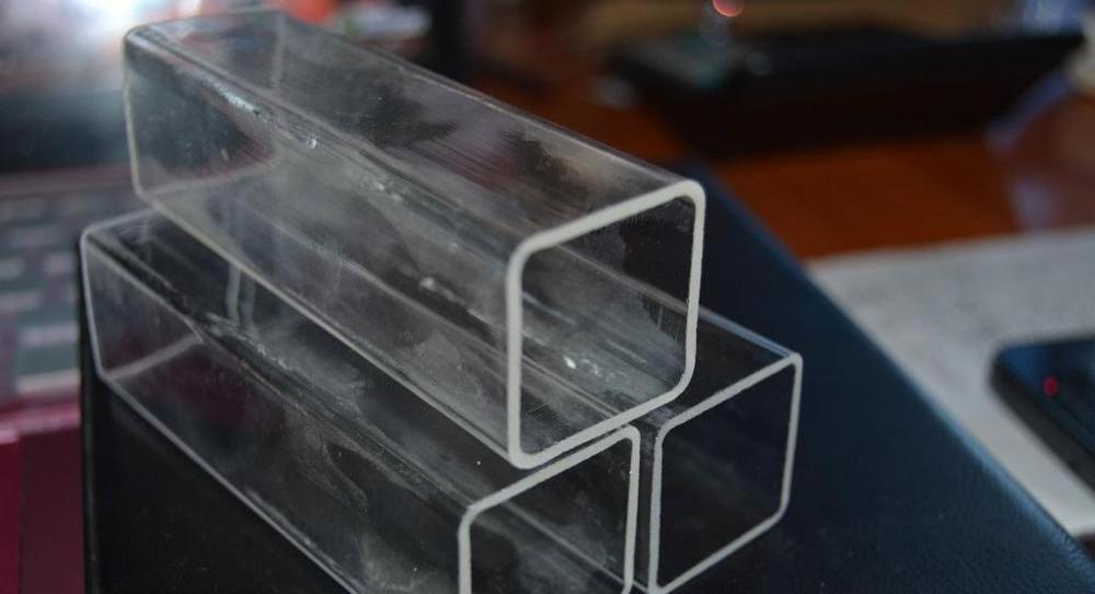 Transparent Fused Square Fire Polished Quartz Capillary Tube Pipe