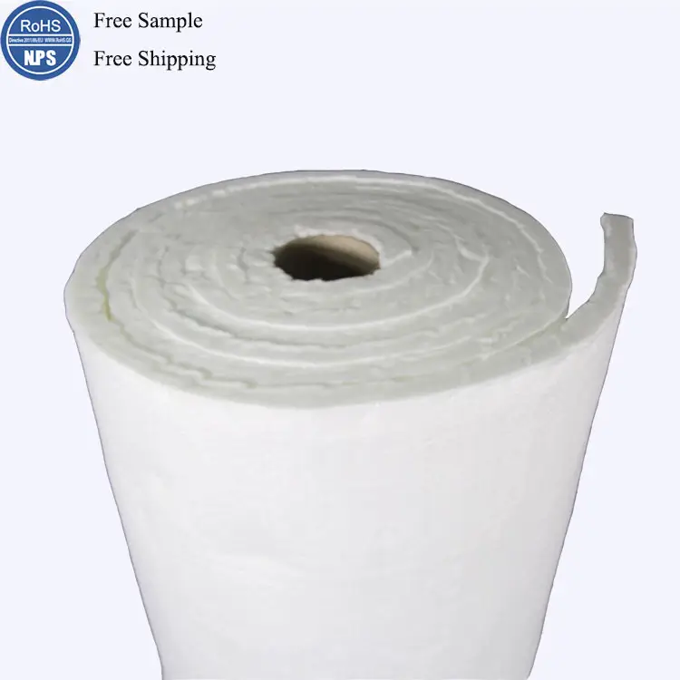 Insulation Blanket Ceramic Fiber Hot Sale 1600C Refractory Fire Proof Wool 10 Free Sample Free Drawing ROHS 128 3600 7200 9000mm