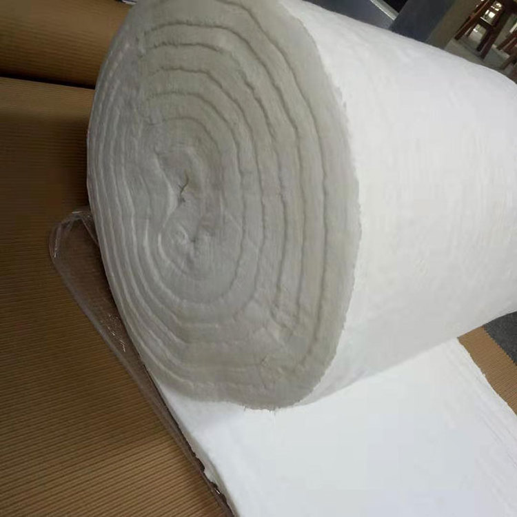 Hot Sale 1400c Glass Ceramic Fiber Aluminum Ceramic Fiber Silicate Wool Blanket For Boiler Fire Proof Insulation