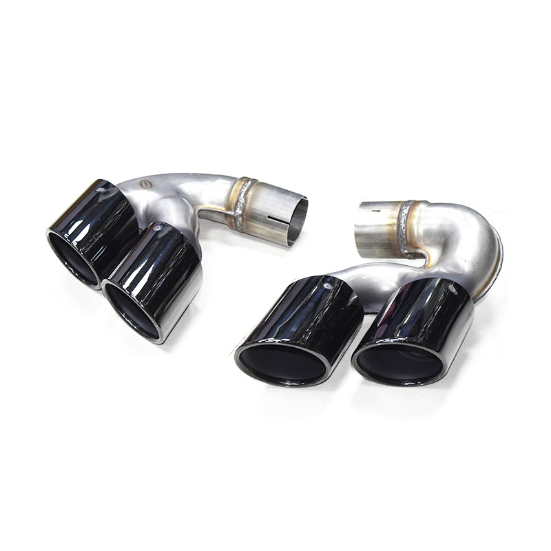 SYPES 304 Stainless Steel Exhaust Tip For BMW X5M G05 X6 G06 X7 G07 2019 2020 Exhaust Pipe