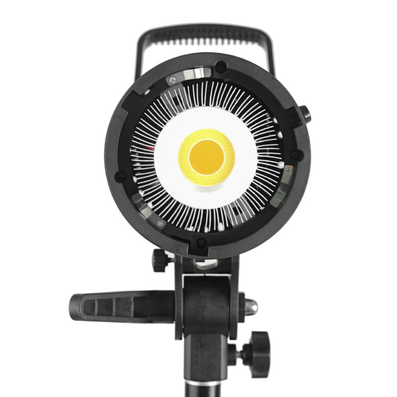 100W LED Video Light White 5600K Version CRI 96+ with Remote Control and Reflector Continuous Lighting for Video Recording