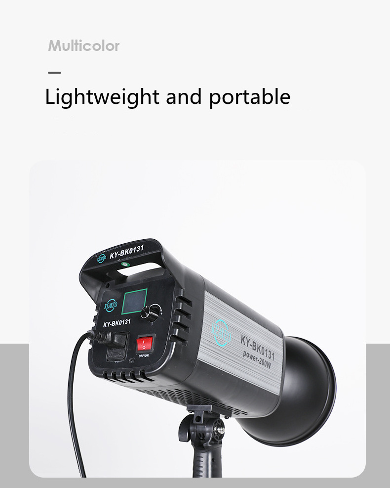 Studio Lighting Equipment 150W/200W/300W COB Photography Lighting Continous Video Light