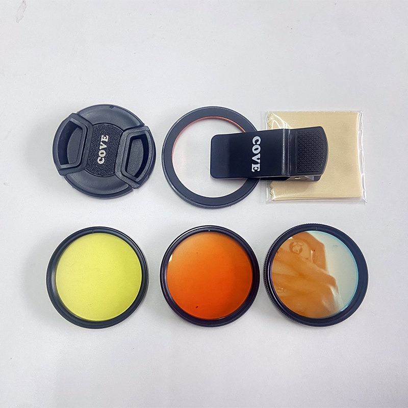 Glass Lens Filter Kit CPL Filter With Bag 6 in 1 Mobile Phone  Filter Sets