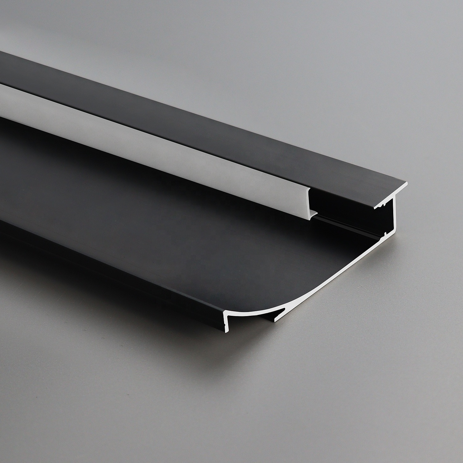 Customized LED Aluminum Profile Baseboard For Corridor Lighting