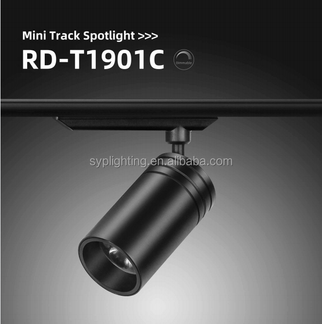 Hot Sale Mini Track Light 1m 1.5m 2m 2 Wires Linear Ceiling Recessed Complete Led Cob Magnetic Track Rail Lighting System