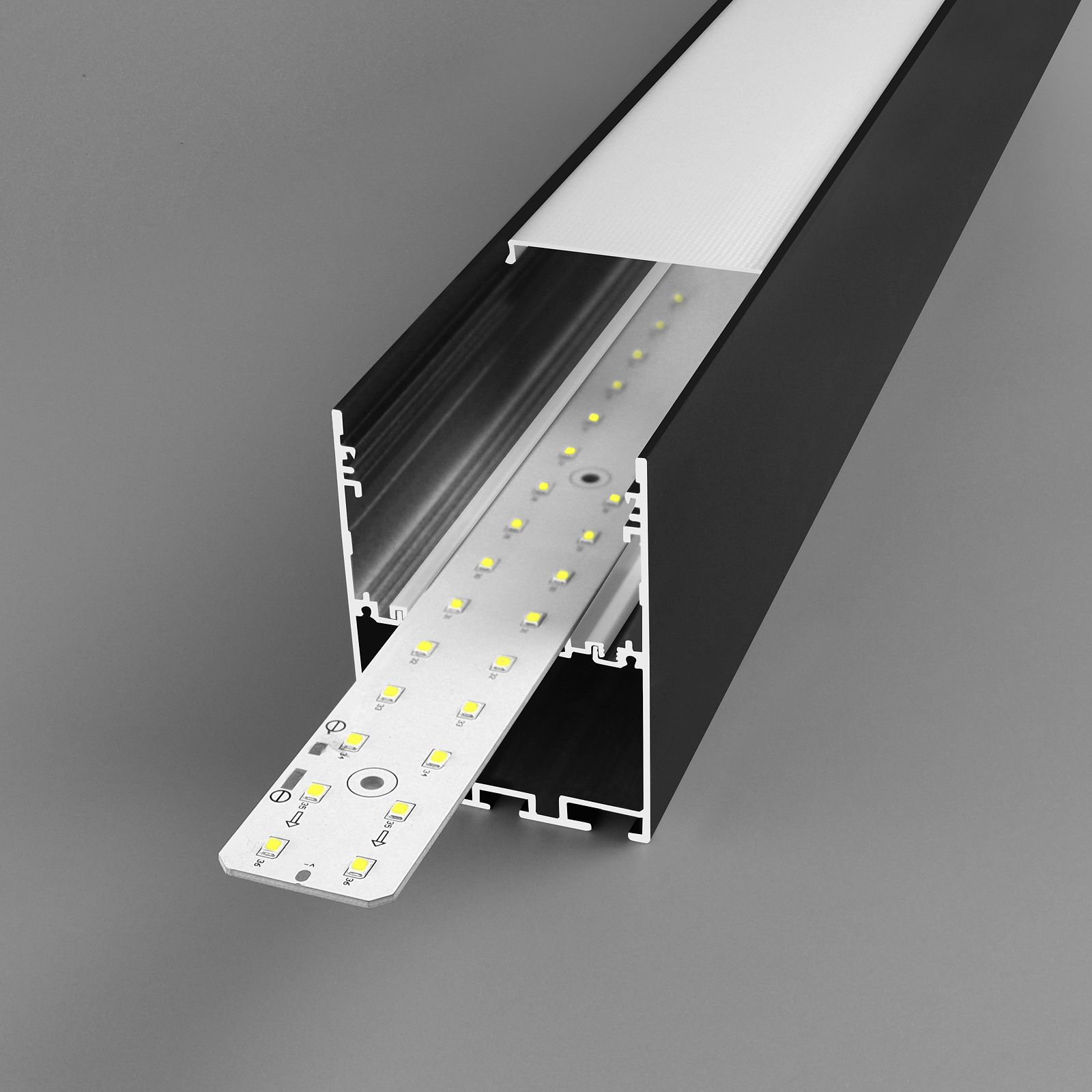 Hot Sale Low UGR LED Linear Light Aluminum Profile Pendant Mount LED Linear Light