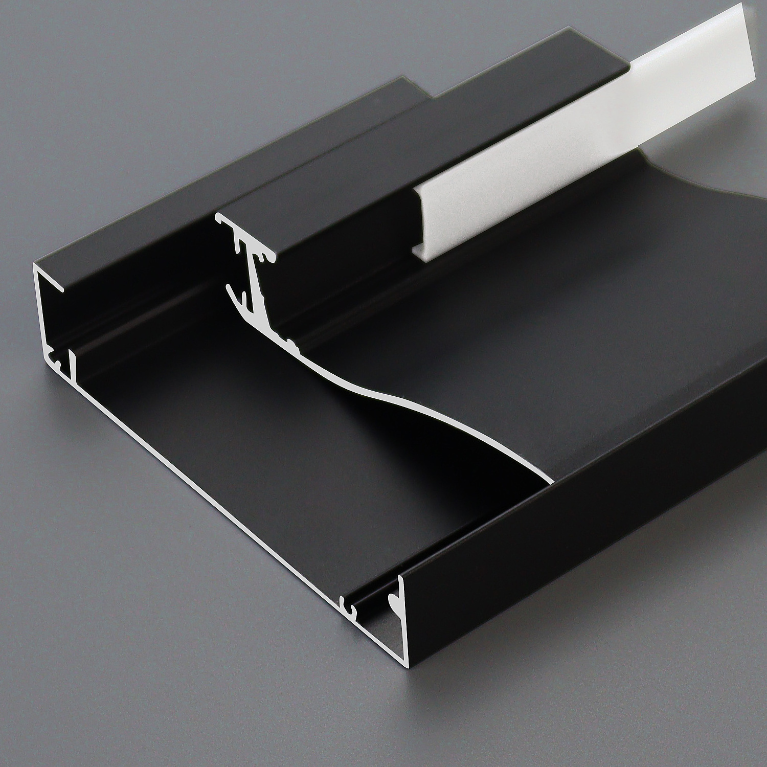 Popular Design Extrusion Frame Custom Large Aluminum Profile Heat Sink