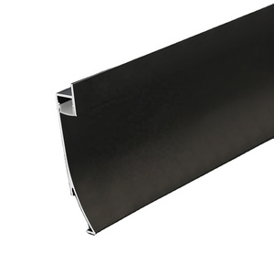 Customized LED Aluminum Profile Baseboard For Corridor Lighting