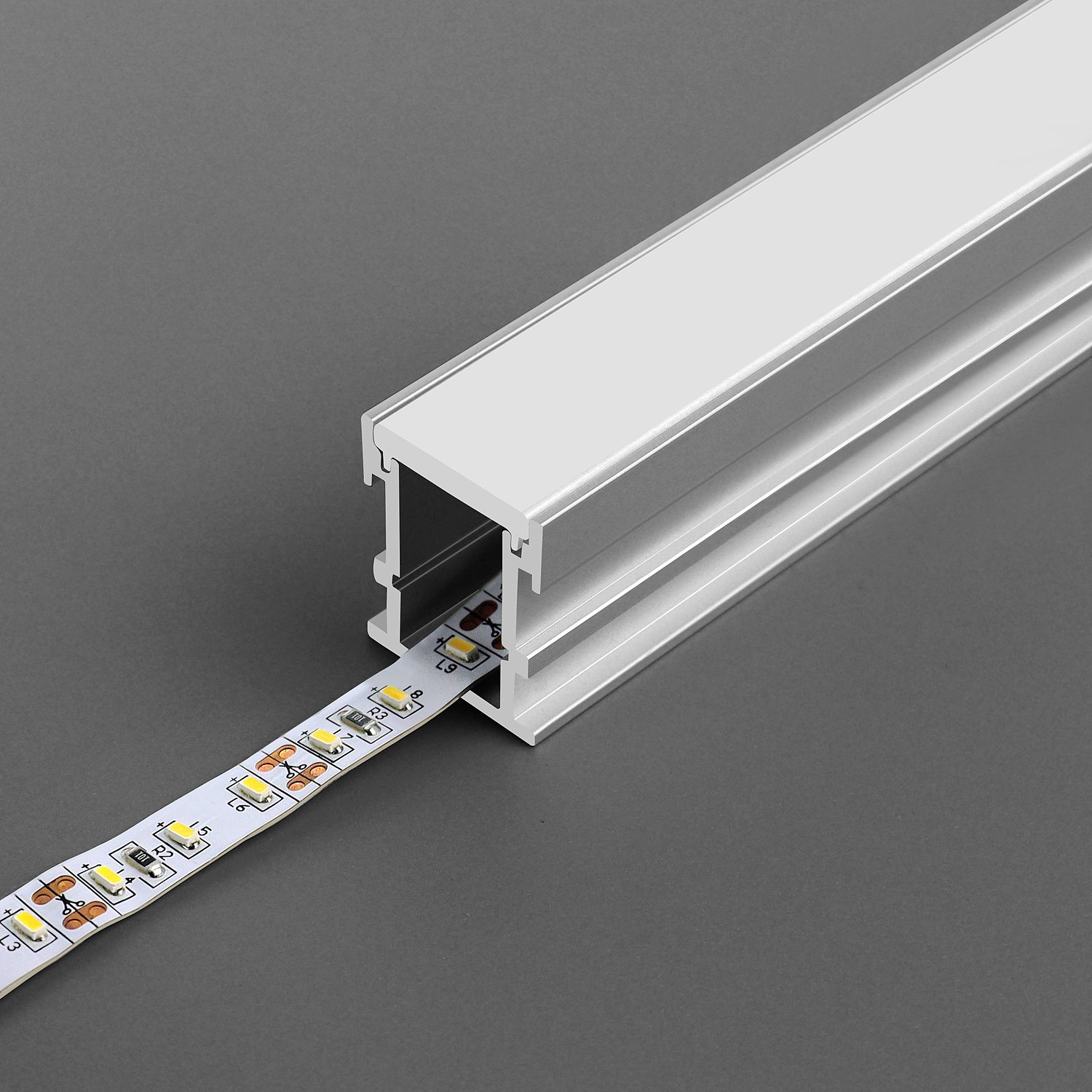 Genuine Skirting Board Screw Sliding Table Of Linear Guide Skylight Aluminum Profile For Led