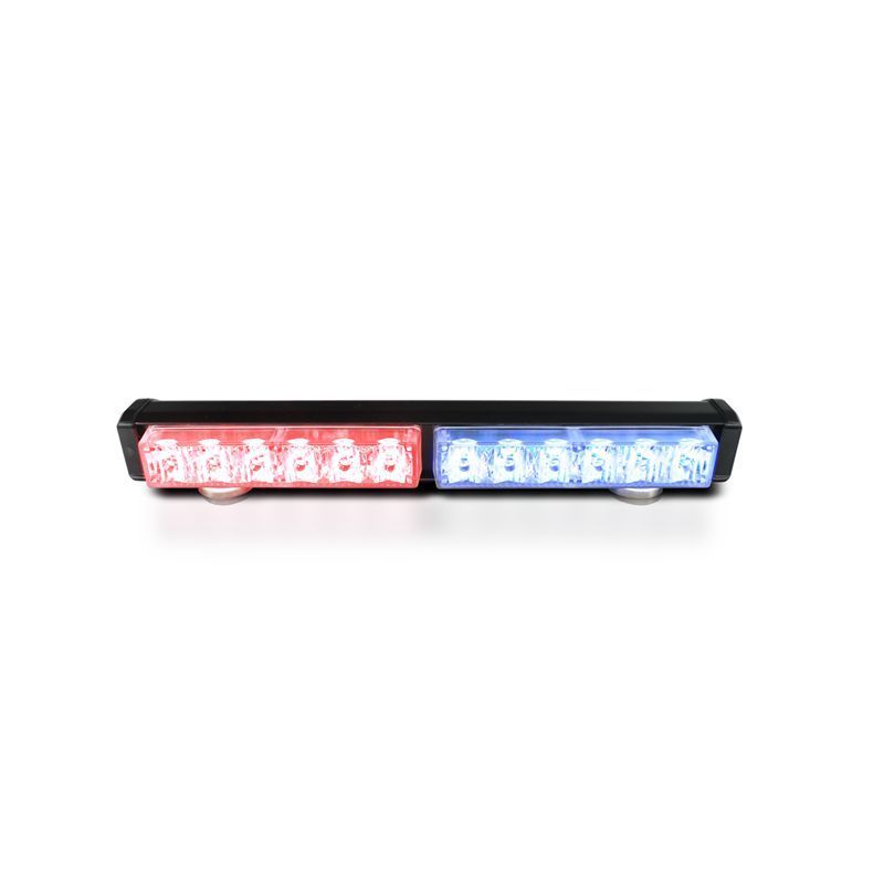 rechargeable magnetic surface mounted red blue LED strobe light